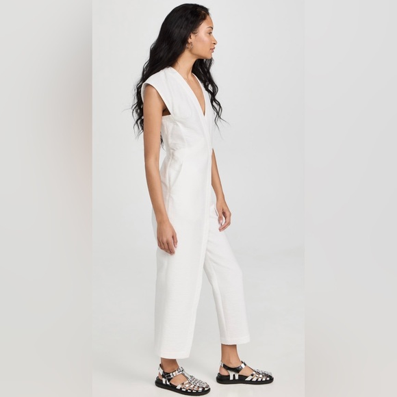 NWT Rachel Comey Steadfast Jumpsuit in White - Picture 3 of 7